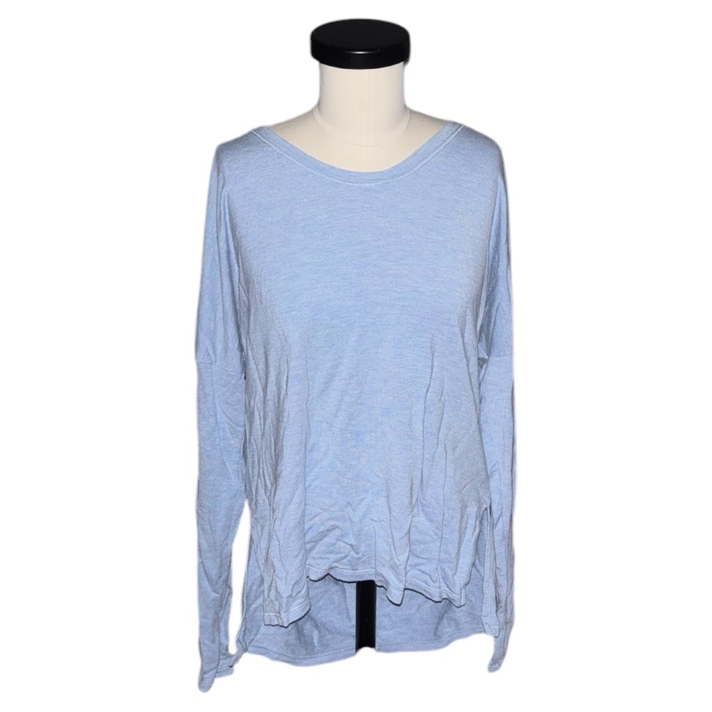 Zella Light Blue Long Sleeve T-Shirt
